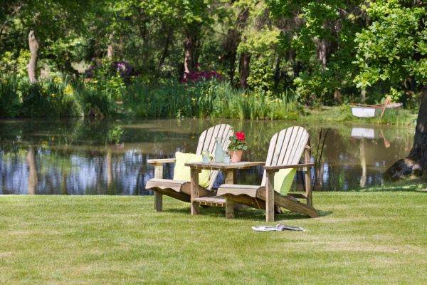 NEW LILY RELAX DOUBLE SEAT WOODEN PRESSURE TREATED (1.75 x 0.92 x 0.92m)